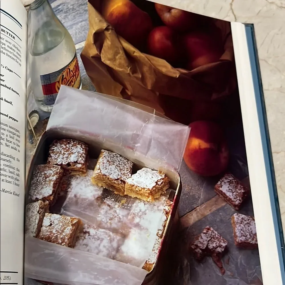 The Best of Food & Wine 1988 Collection Cookbook - Elegant Blue Cover